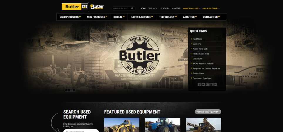 Butler CAT webpage