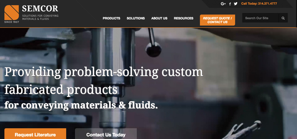 Semcor page - custom fabricated products